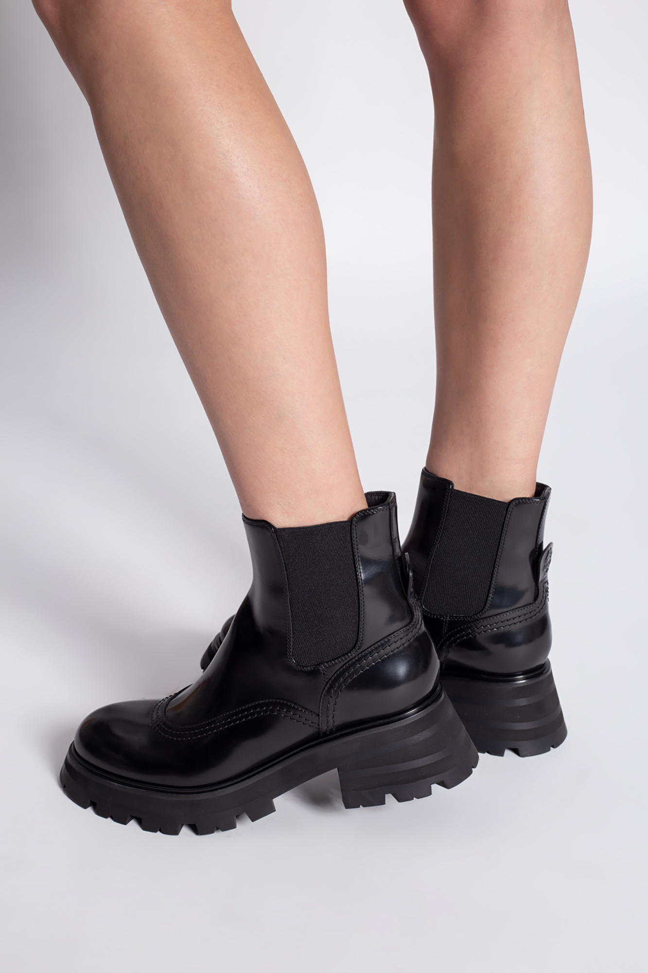 Mcqueen shop ankle boots